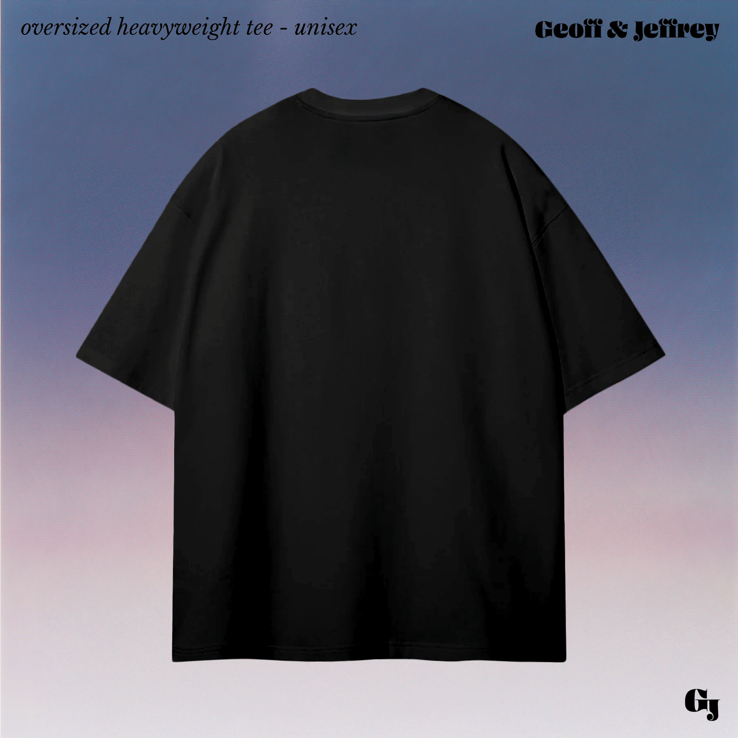 The Jeffrey's bold type tee
