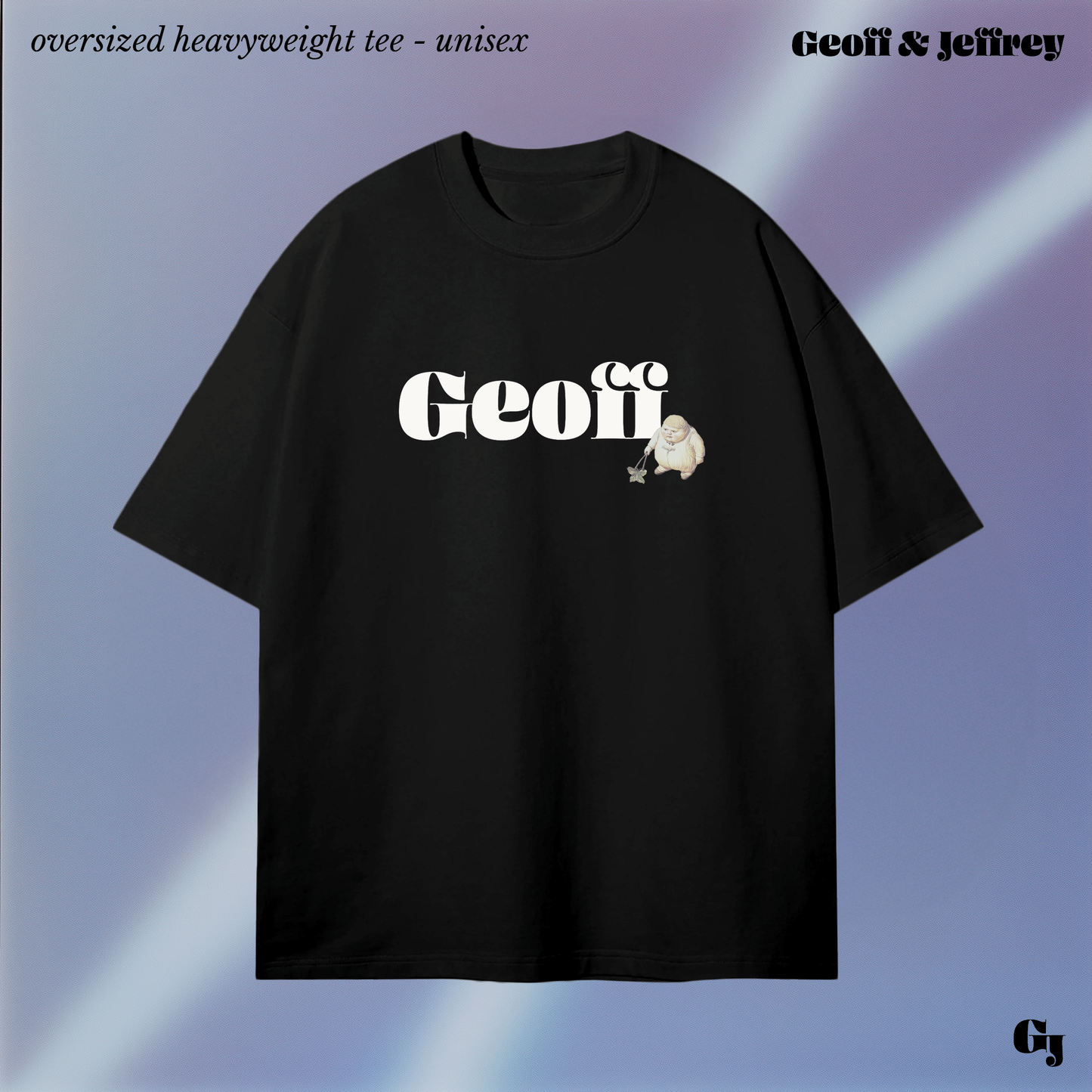 The Geoff's bold type tee