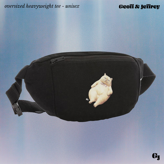 The annoyed Jeffrey fanny pack
