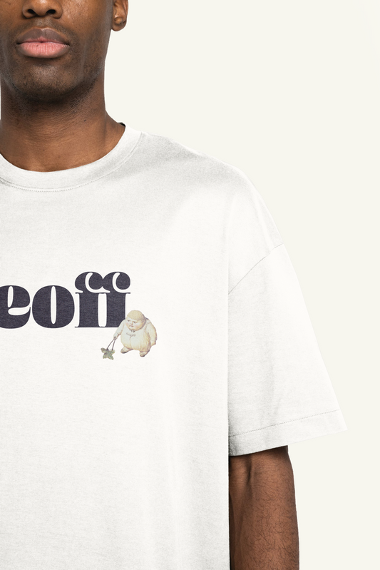 The Geoff's bold type tee