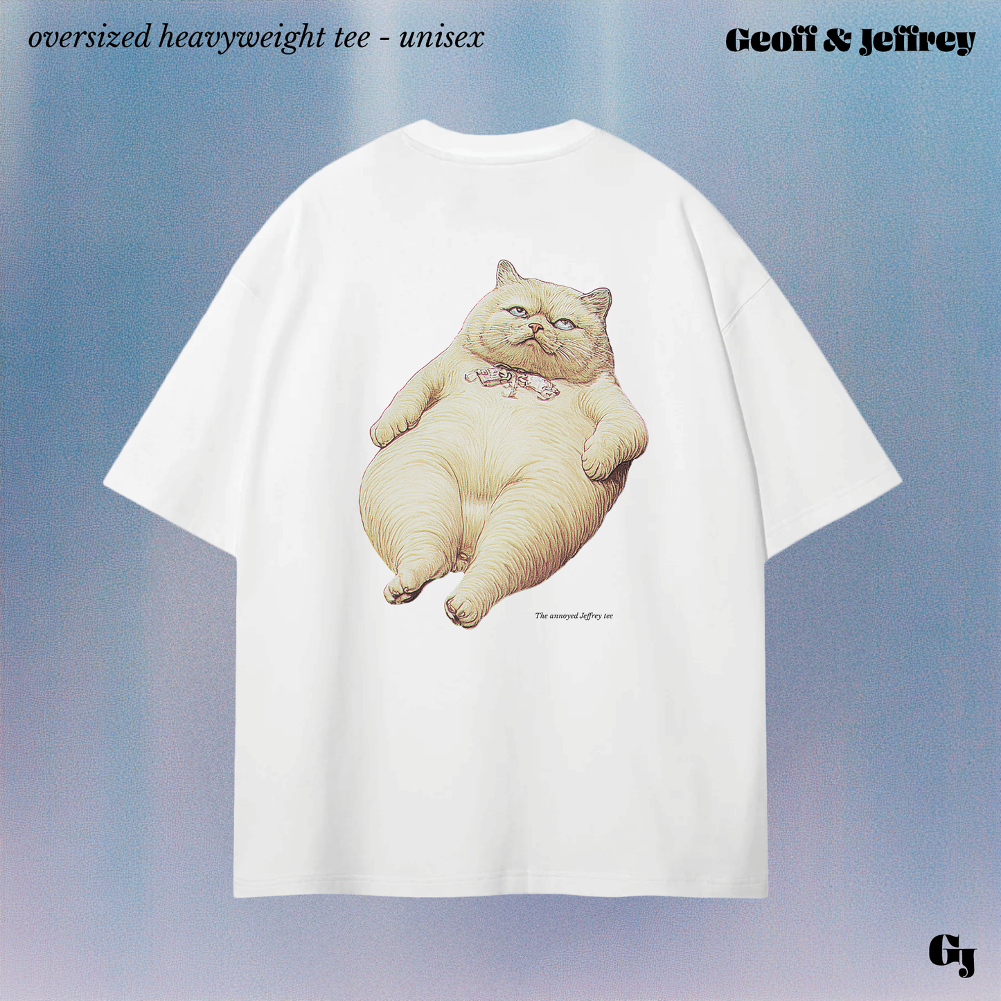 The annoyed Jeffrey tee