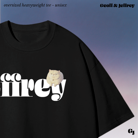 The Jeffrey's bold type tee