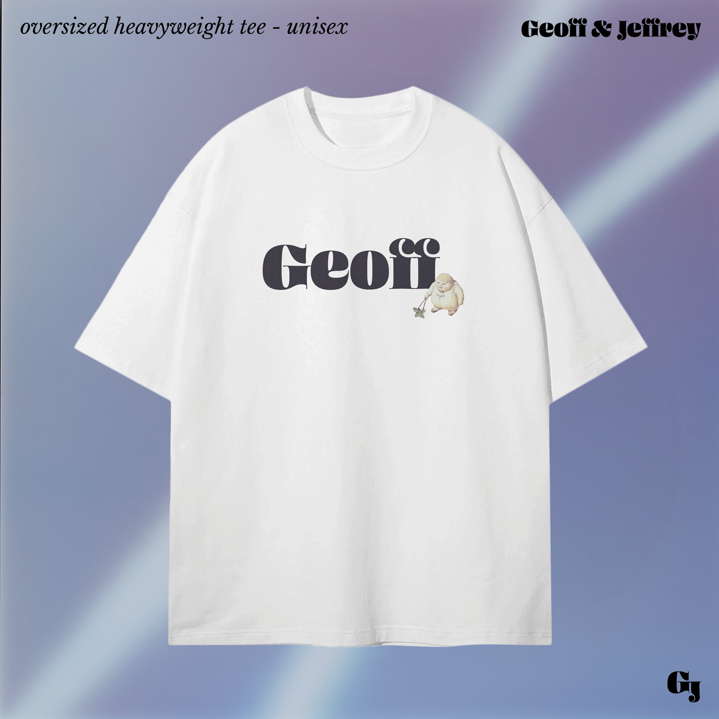The Geoff's bold type tee