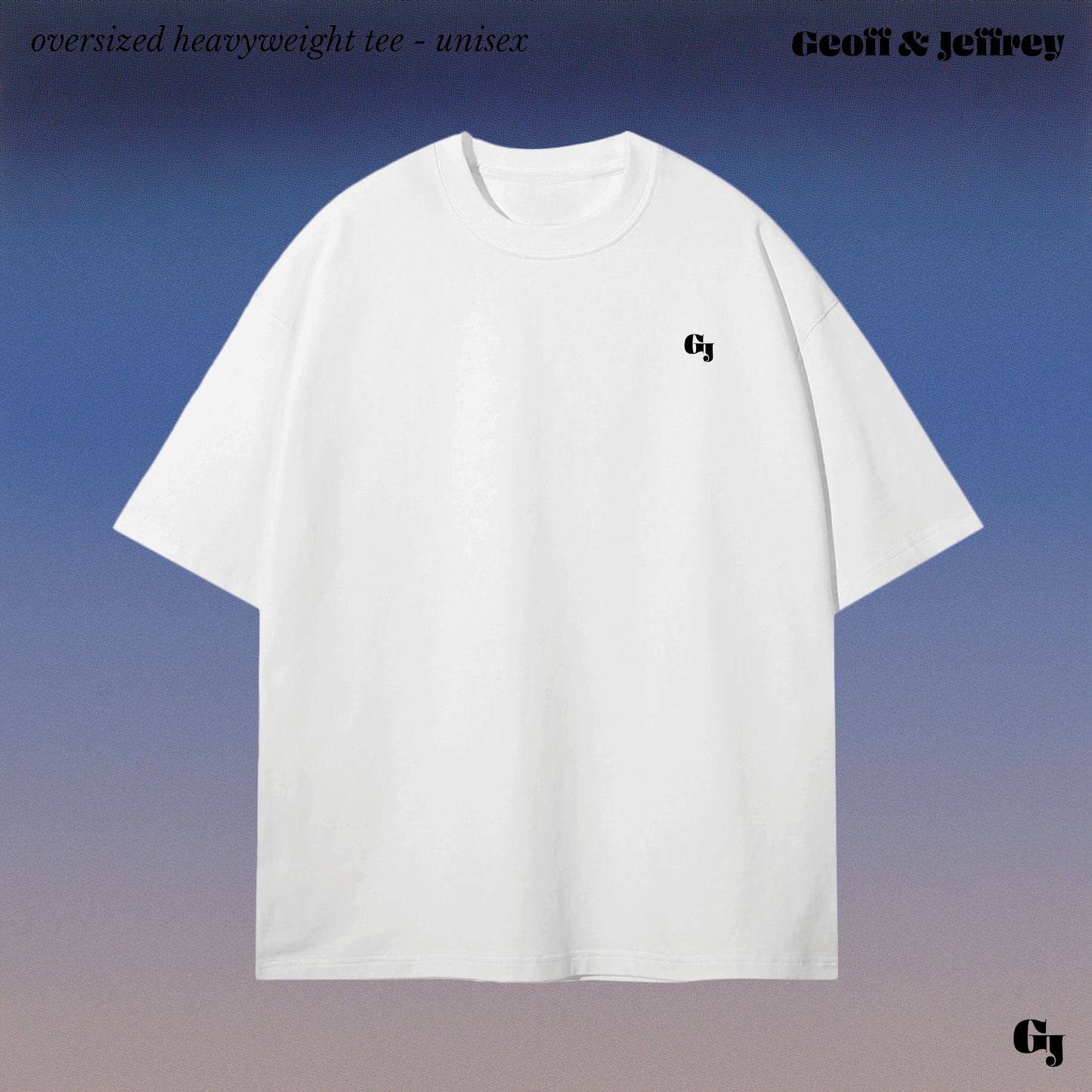 The Geoff at the beach tee